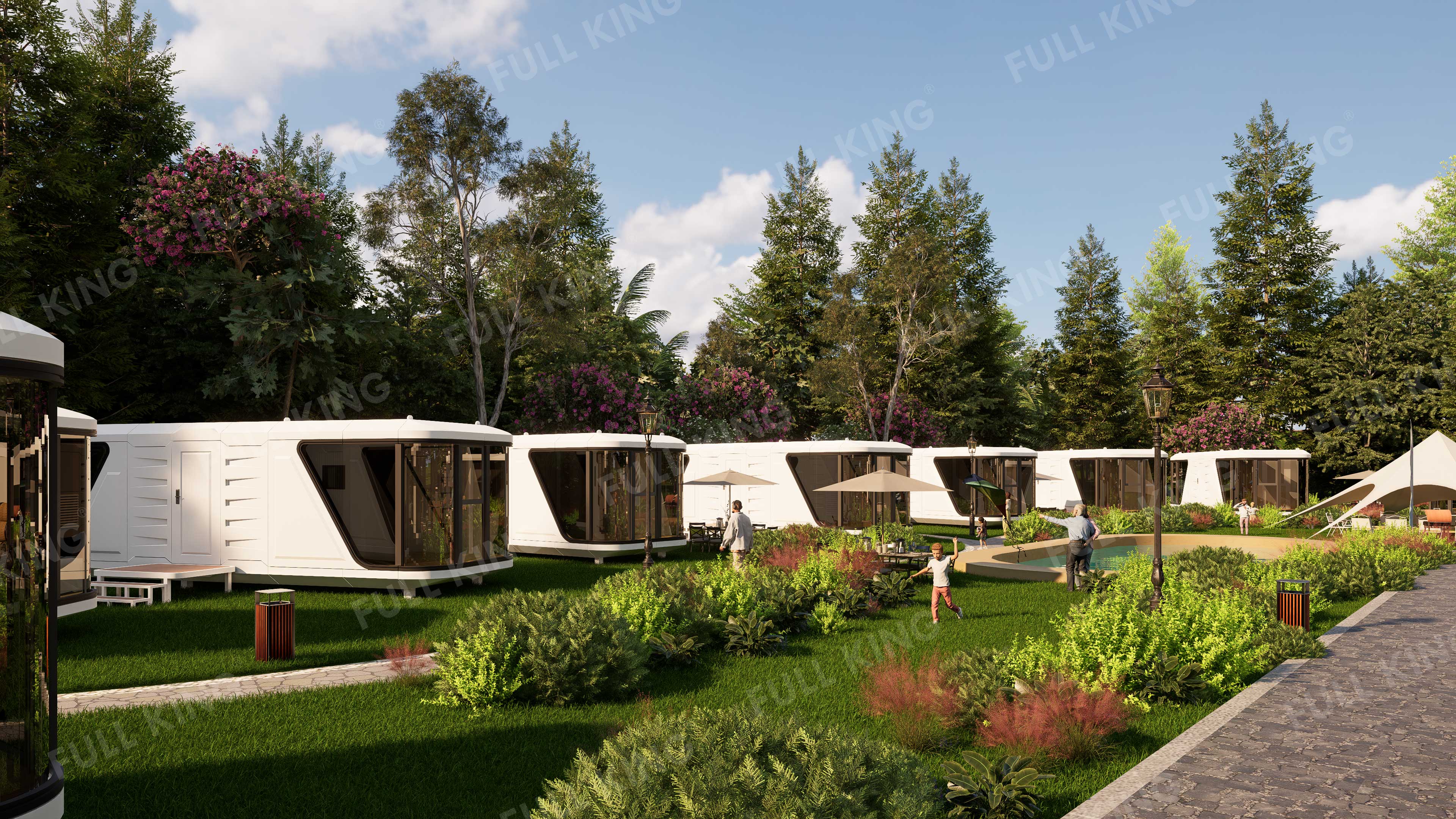 Fullking Space Capsule House – 러시아 시장으로의 주요 수출업체